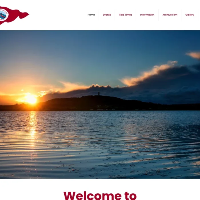 downcruisingclub.uk website shown on desktop