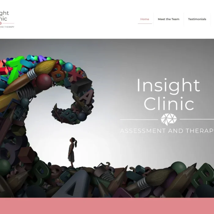 insightclinicni.co.uk website shown on desktop
