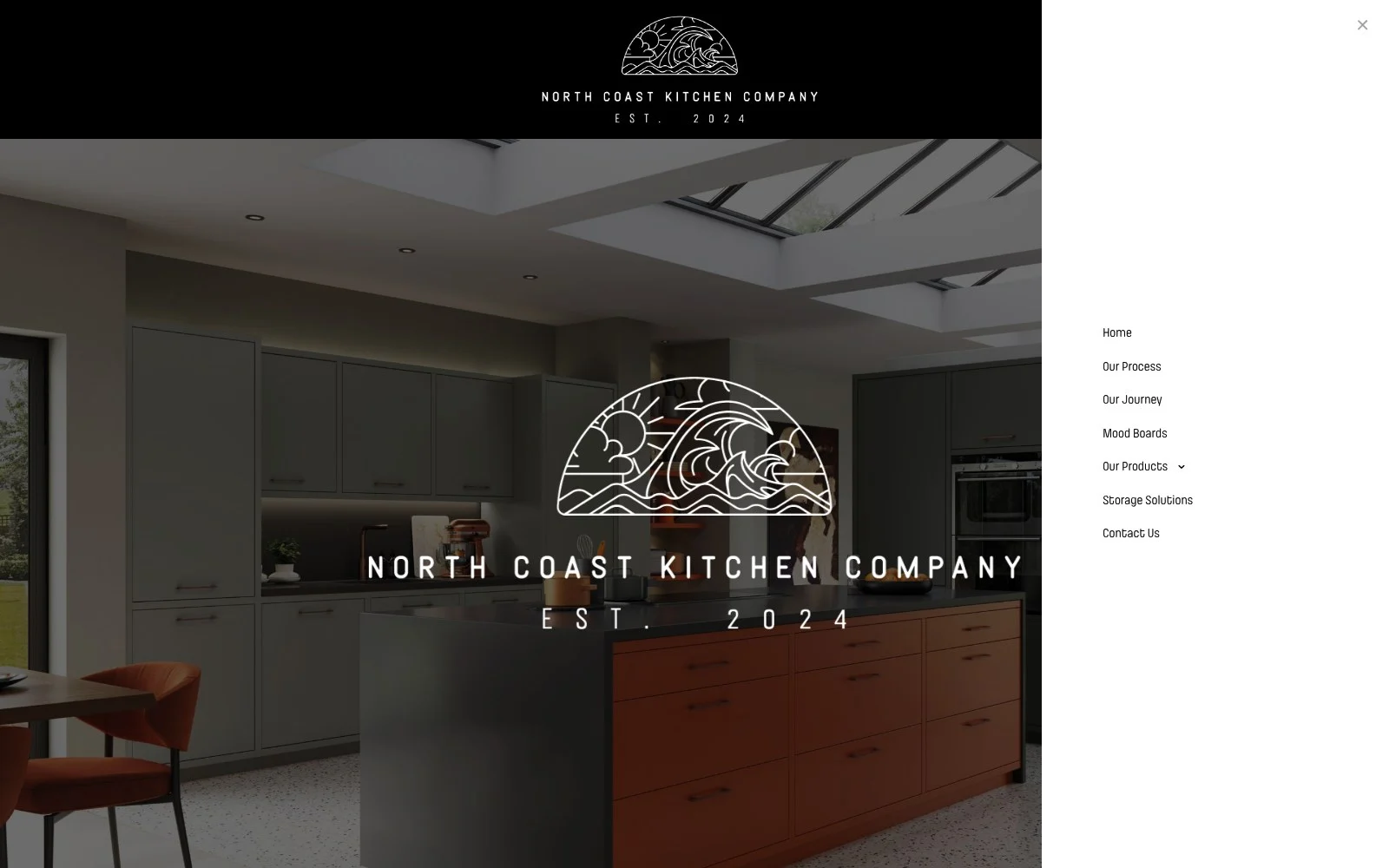 northcoastkitchencompany.com website shown on desktop